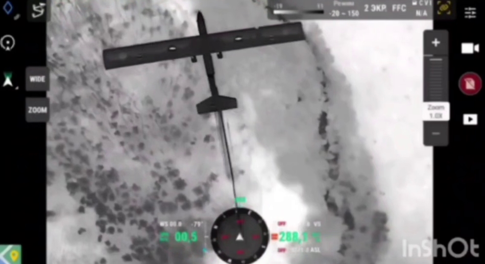 Ukrainian Sych Drone Withstands Enemy Net Gun and Drone Ramming