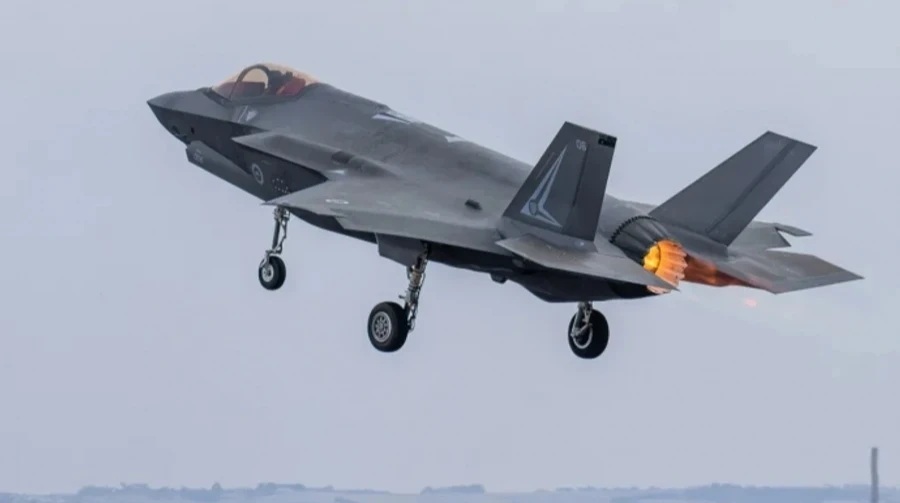 The F-35 fighter jet. Illustrative photo.
