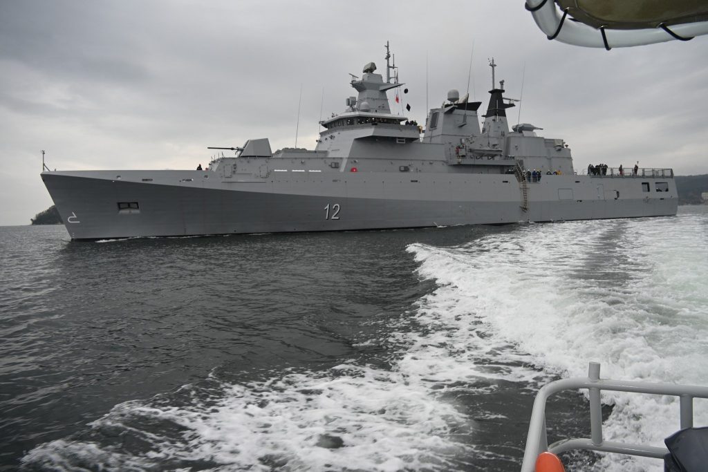 Болгарський патрульний корабель Hrabri («Храбри») проєкту MMPV 90