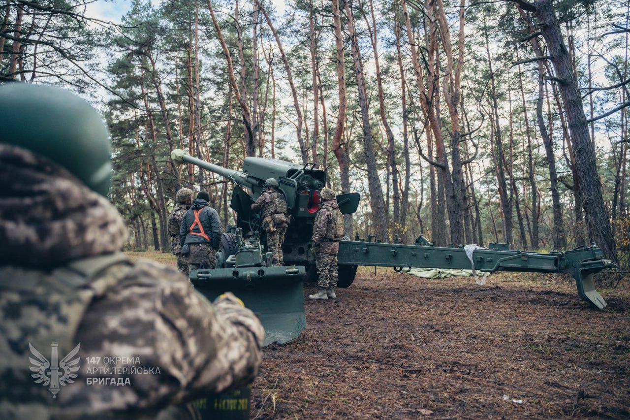 Богдана-БГ на озброєнні 147 артилерійської бригади ДШВ. 10 листопада 2025 року. Фото: ДШВ