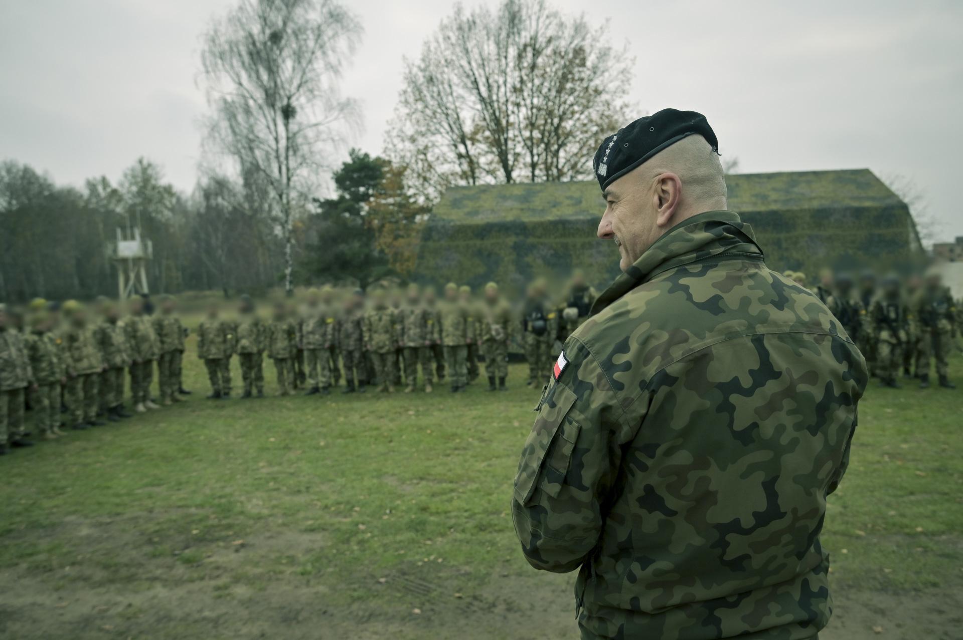 EUMAM training for the Ukrainian military launched in Poland, November 2022. Photo credits: General Staff of the Polish Armed Forces