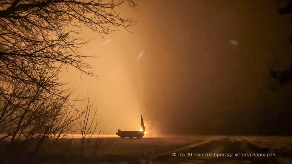 Нічні пуски українських комплексів "Точка-У". Фото: 19-а ракетна бригада ЗСУ.