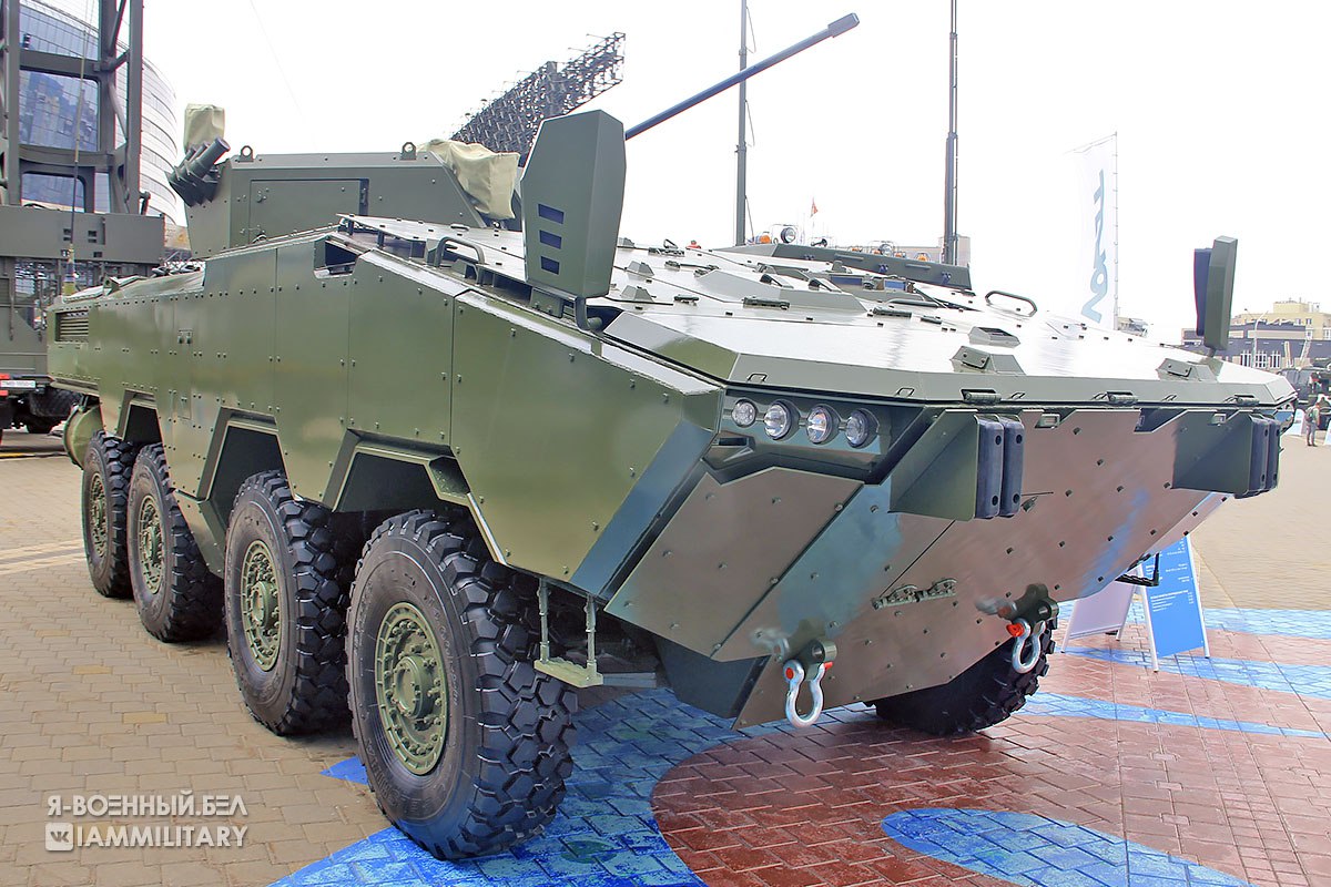 Serial Belarusian BTR-V2. Photo credits: @imamilitary