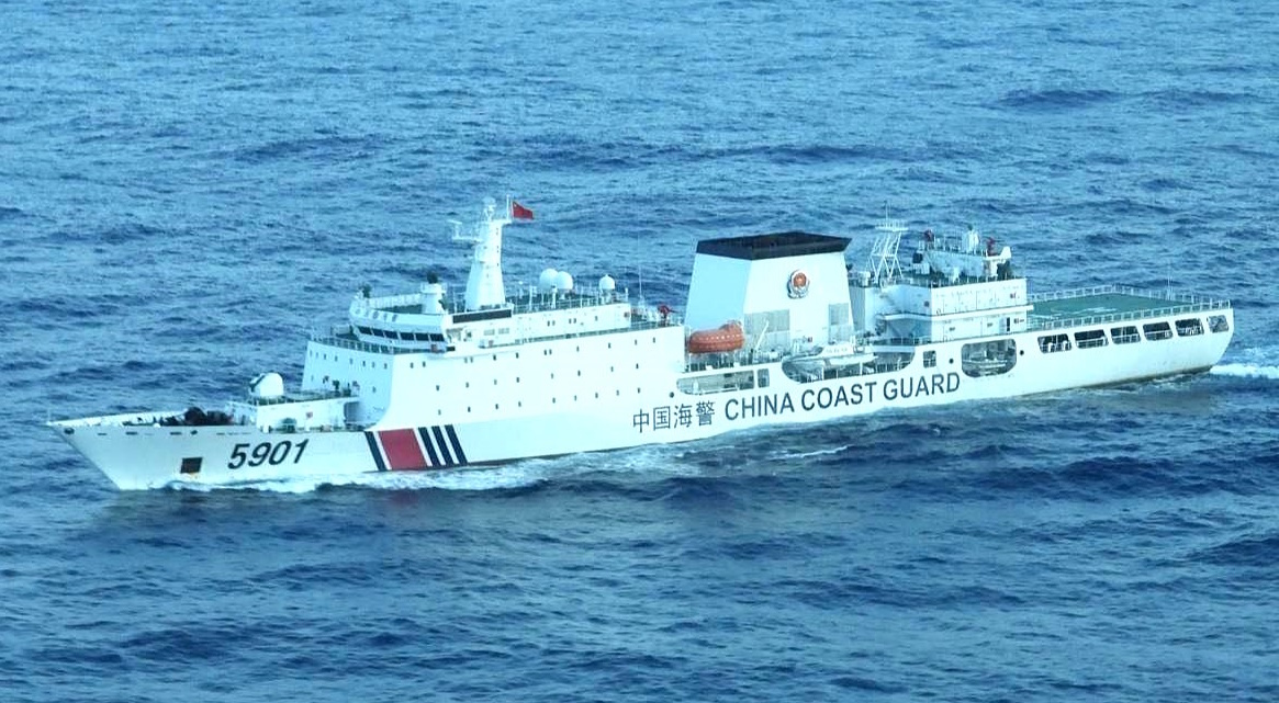 Chinese coast guard ship. Photo from open sources
