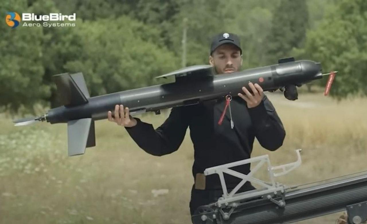 Дрон-камікадзе SpyX. Джерело: BlueBird Aero Systems