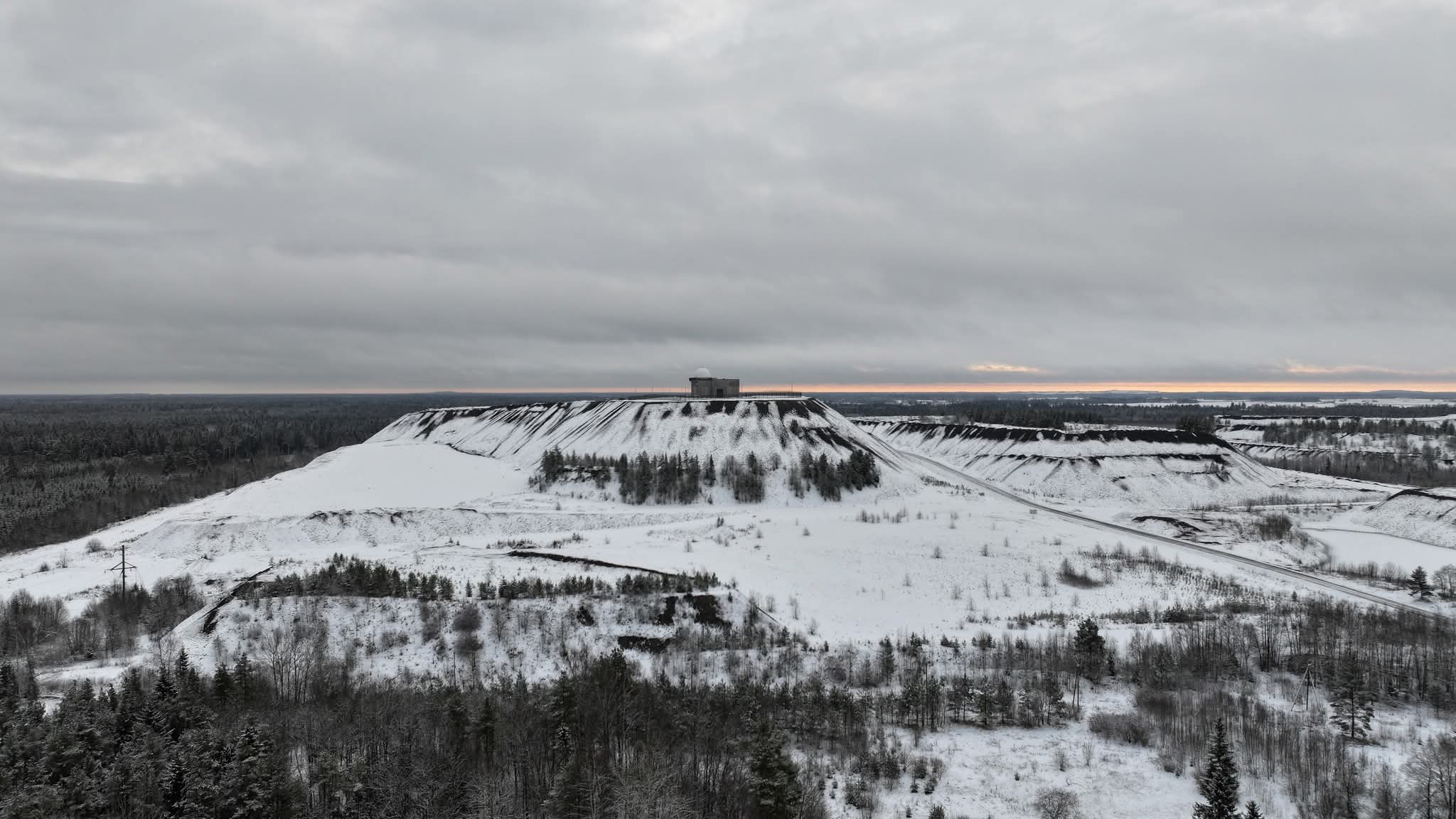 Радіолокаційний пост Віру (Viru) в Естонії. Листопад 2025. Джерело: RKIK