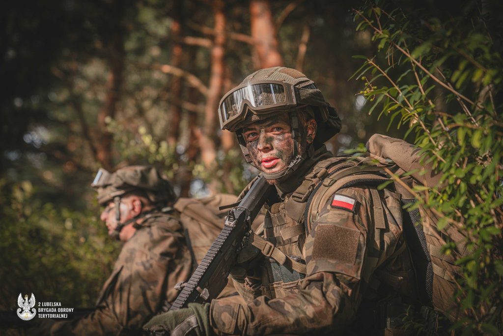 Фото бійців 2 бригади територіальної оборони Польщі. 2 Lubelska Brygada Obrony Terytorialnej