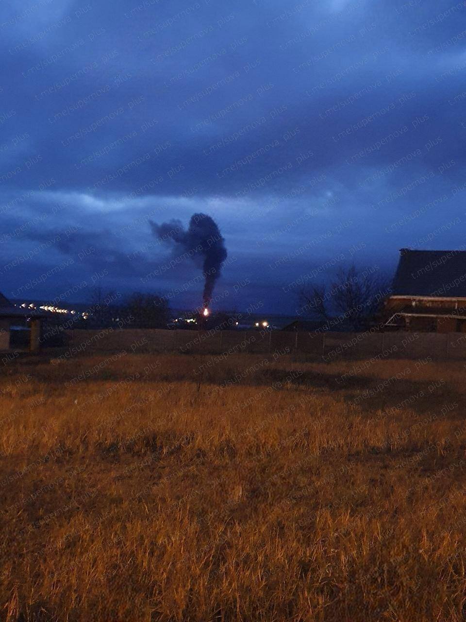 Про вибух і пожежу на Бєлгородщині повідомили після удару дрона