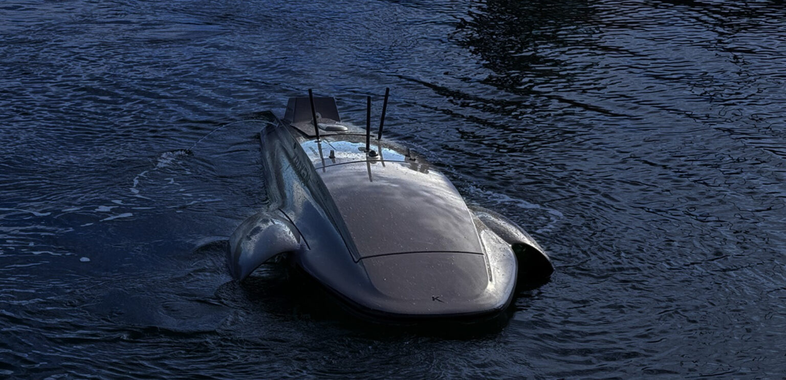 Безпілотник підводного човна K4 Manta. Фото: Kraken Technology Group