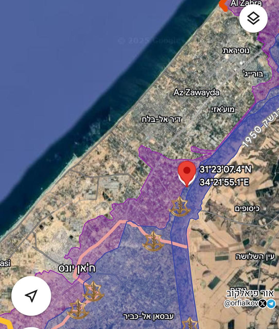 Школа Масаад бін Абдулла аль-Азмі в східній частині Дейр-ель-Балаха. Джерело: orfialkov