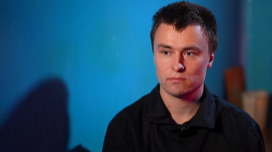 У Мінську засудили бійця полку Калиновського Максима Ралька до 10 років колонії. Джерело: Белсат ТV