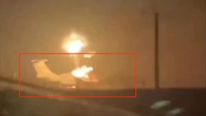 Experimental A-60 Laser Weapon Carrier Struck in Taganrog