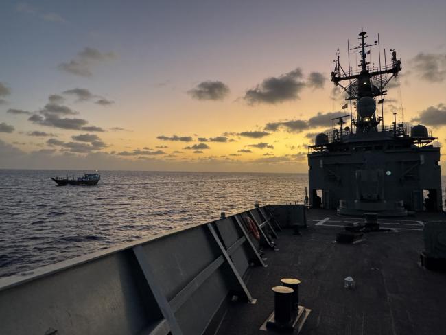 Еллада Афродіта", помічена біля узбережжя Сомалі, 7 листопада 2025 року. Фото AP