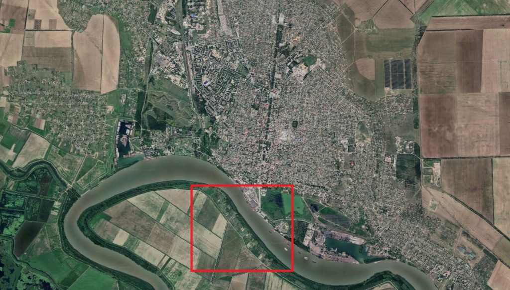 Прикордонне село Плауру поблизу Ізмаїла. Фото: Google Maps