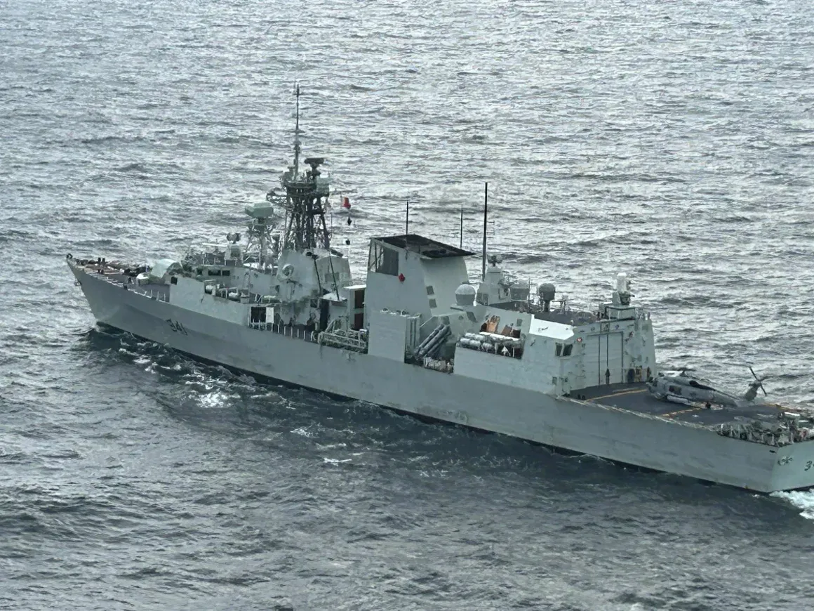 Канадський фрегат HMCS Ottawa у Східнокитайському морі. Фото Бред Лендон CNN