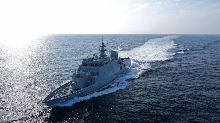 Протичовновий корабель класу Mahe — INS Mahe (P80). Джерело: Money Control