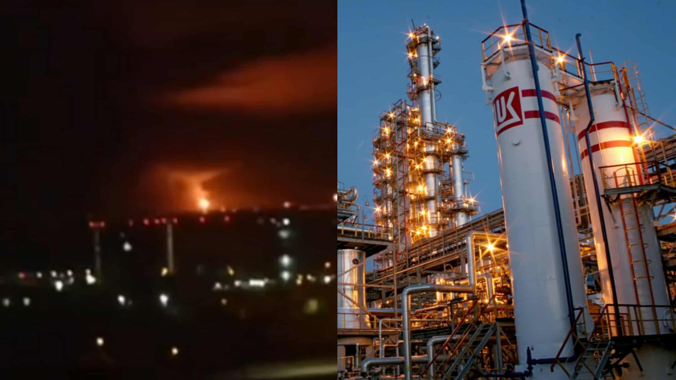 Дрони атакували нафтопереробний завод «Лукойла» у російському Волгограді