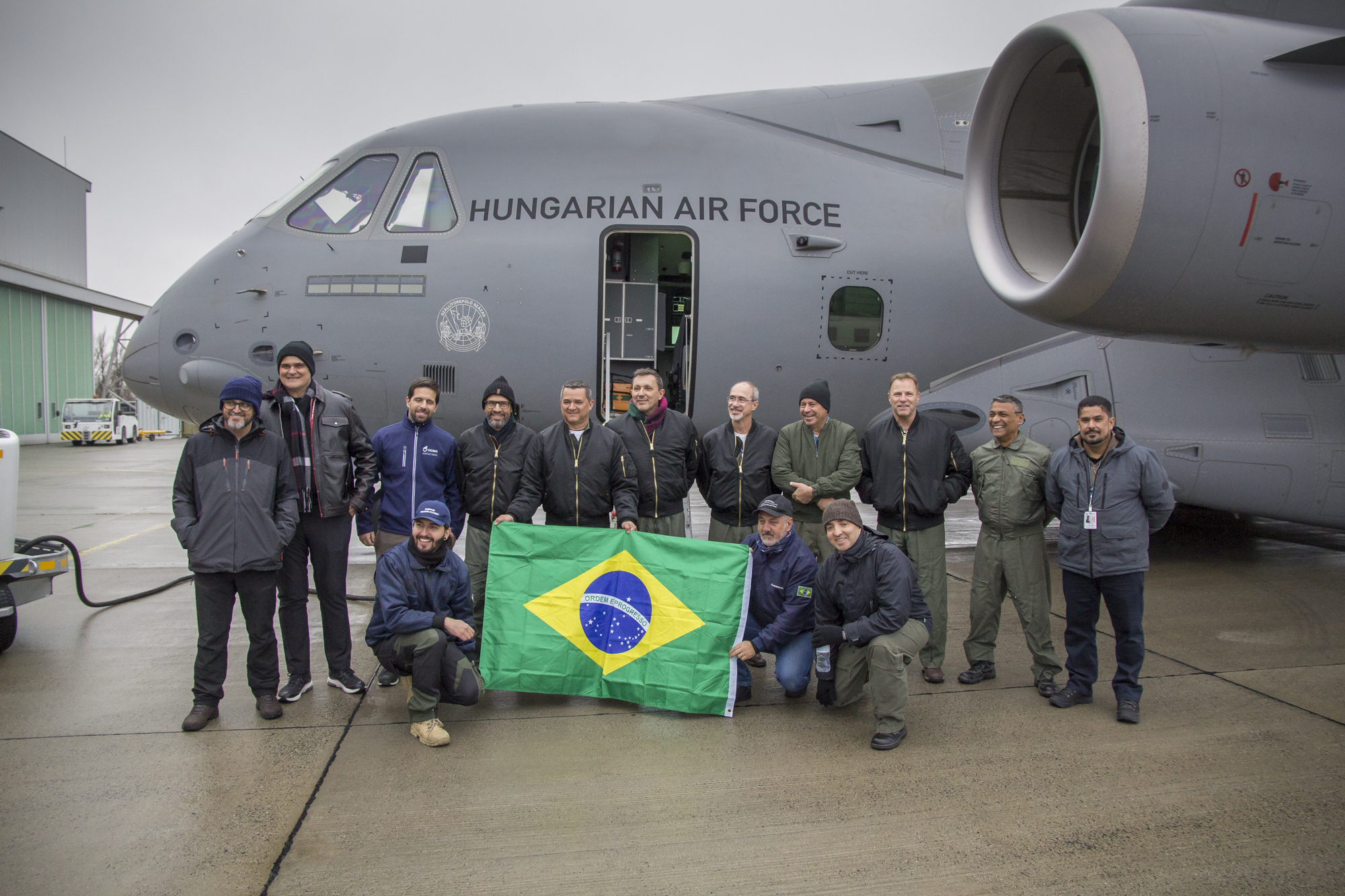 The second KC-390 of the Hungarian Air Force. Photo credits: combatant.blog.hu/Benedek Levente