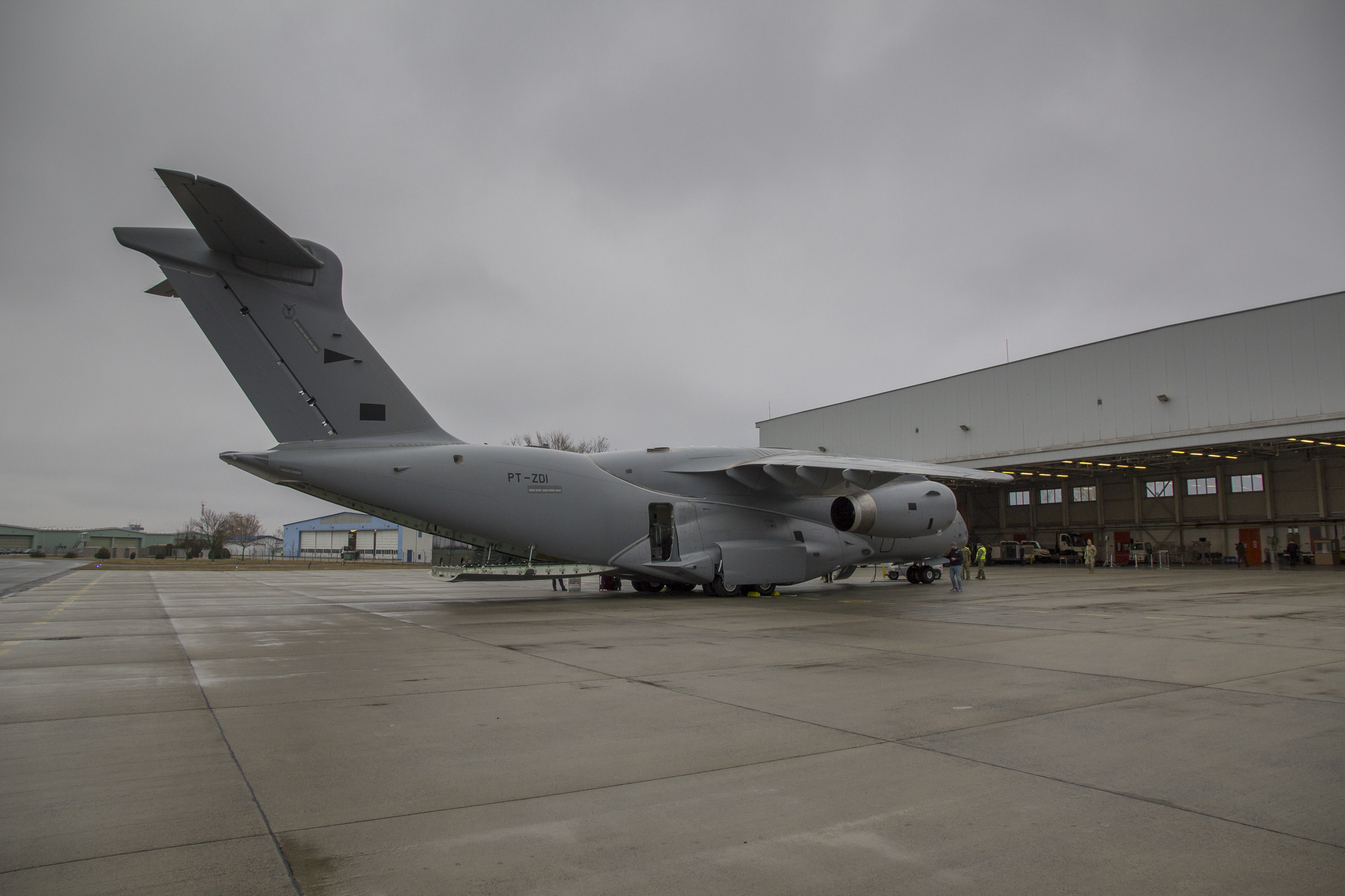 The second KC-390 of the Hungarian Air Force. Photo credits: combatant.blog.hu/Benedek Levente