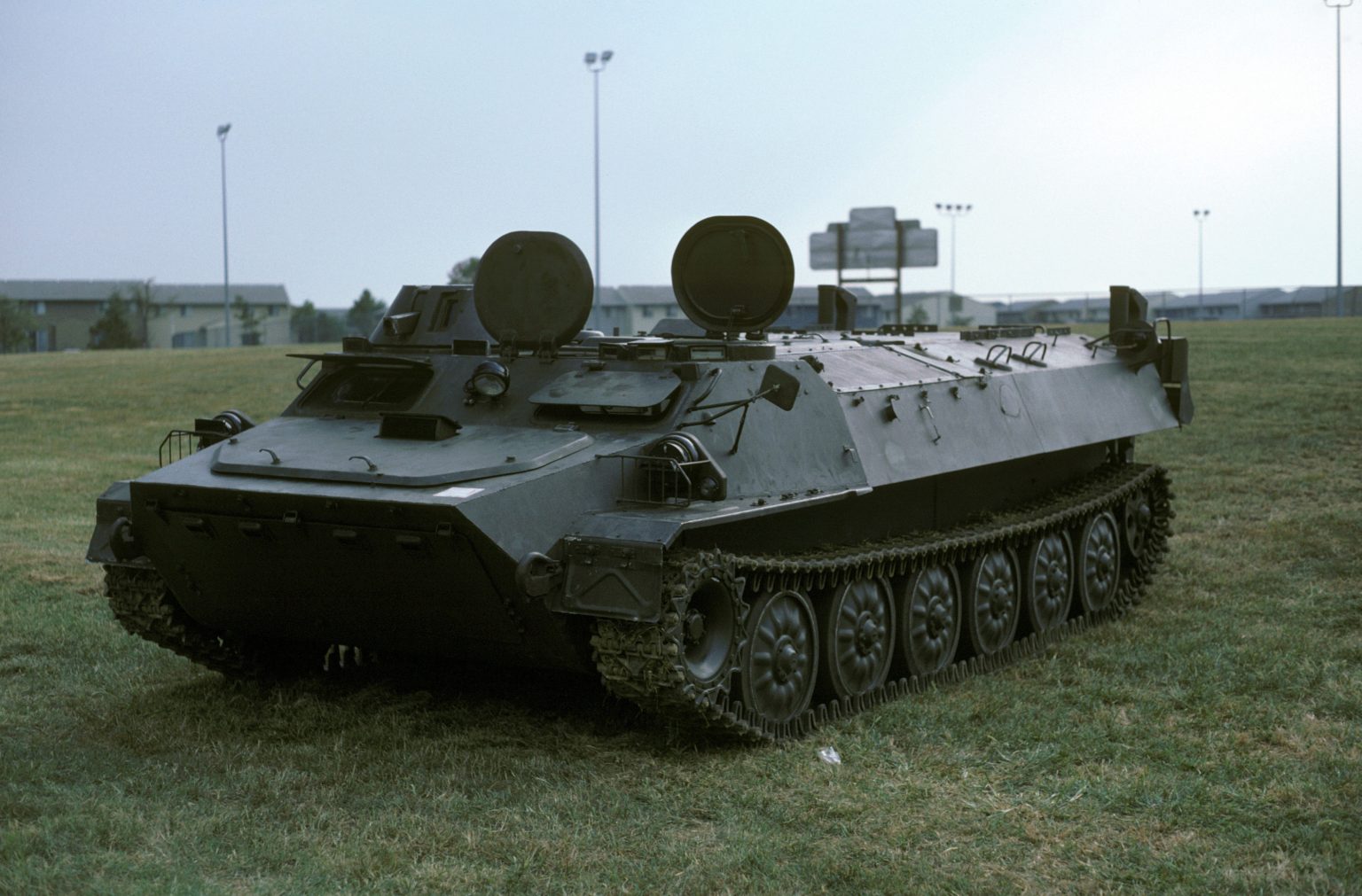 Multipurpose light armored vehicle MT-LB. Photo credits: DON S. MONTGOMERY, USN (RET.)