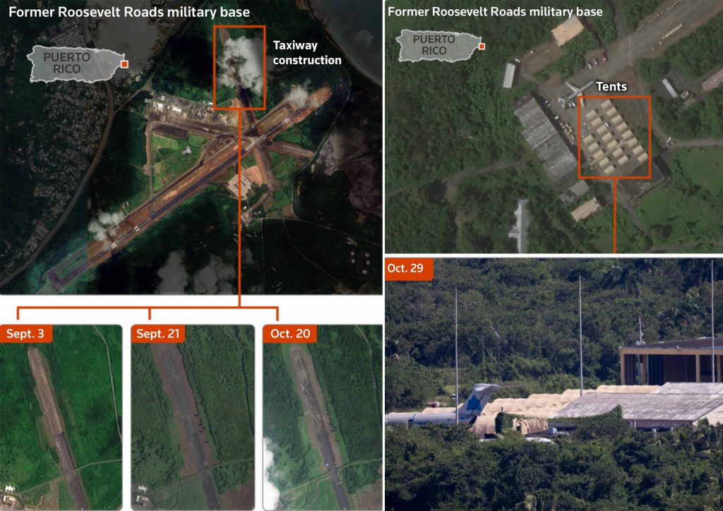 Модернізація бази Рузвельт-Роудс у Сейбі, Пуерто-Рико. Фото: Faytuks Network