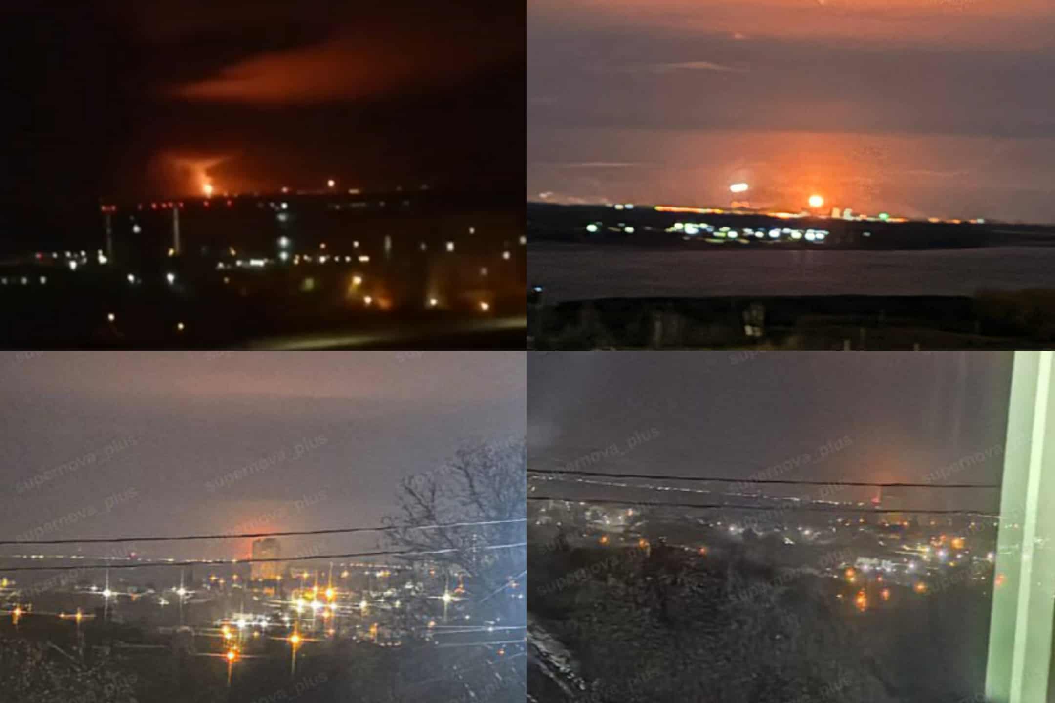 Атака на «Лукойл-Волгограднефтепереработка» у російському Волгограді. Джерело: t.me/supernova_plus