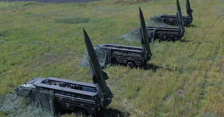 Tochka-U system of the 19th separate missile brigade of the Armed Forces of Ukraine in Kherson region. October 2021. Photo credits: Joint Forces Operation Command