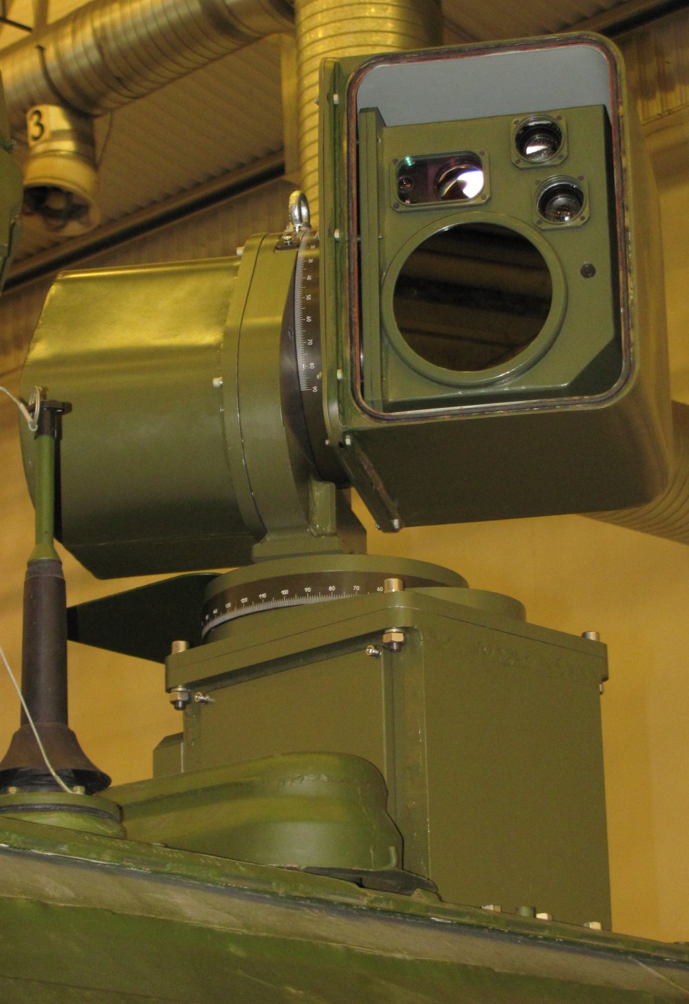 Electro-optical station on the modernized 2A6 Shilka