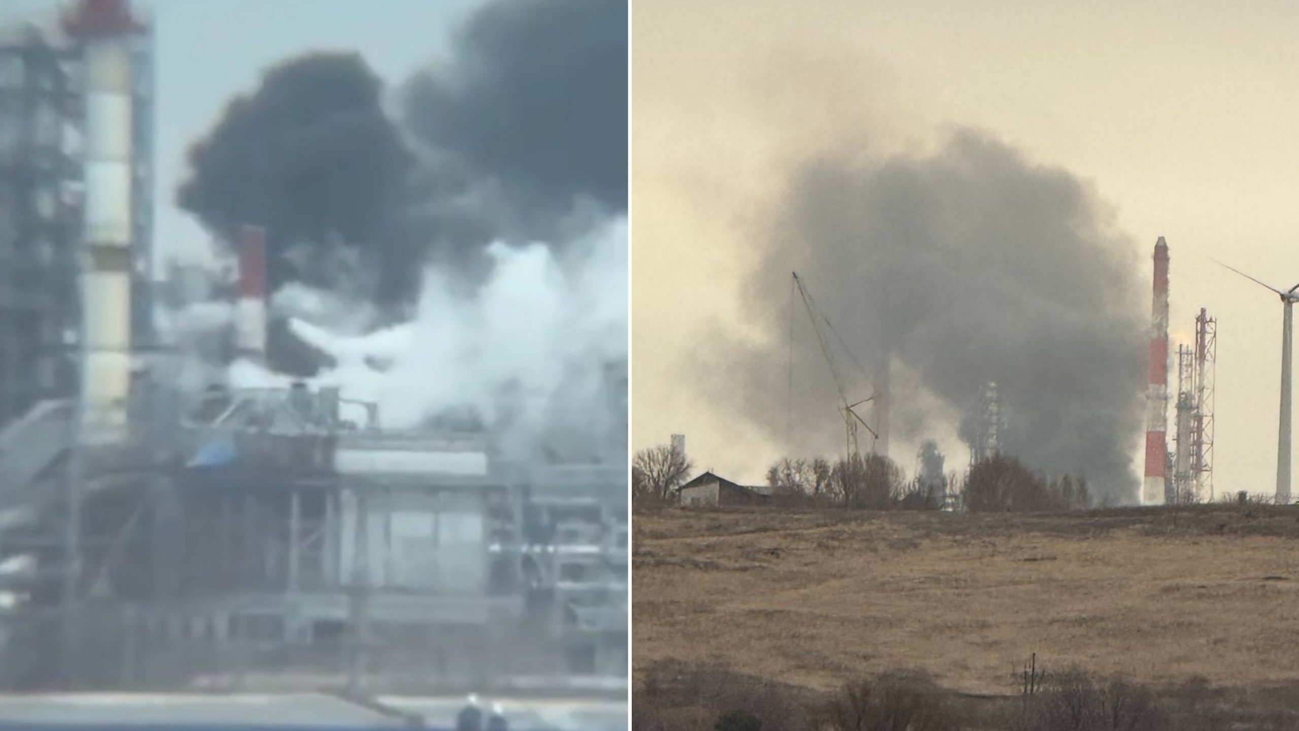 Video: Drones Strike a Refinery in the Russian City of Orsk, 1400 Kilometers from the Ukrainian Border