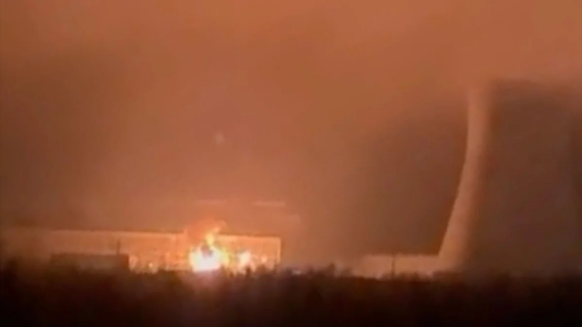 Drones Attack Thermal Power Plant in Occupied Zugres