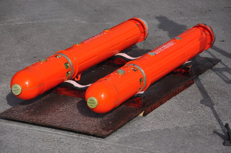 The Russian RGB-1A hydroacoustic buoy. Illustrative photo.