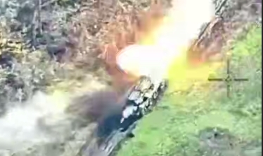 FPV-дрон уразив ворожий БМ-27 «Ураган» на Донеччині