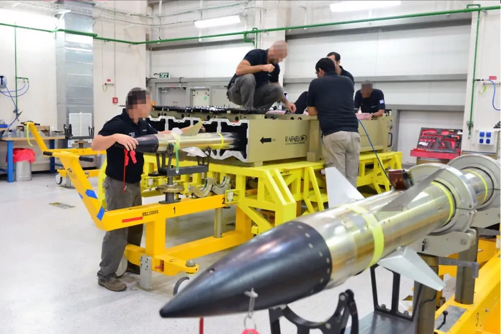 The Iron Dome system is equipped with Tamir missiles. Photo from open sources