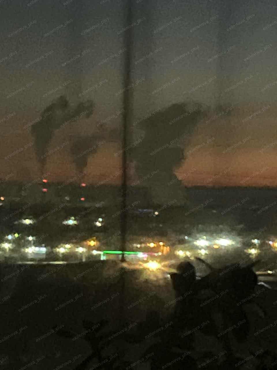 Fire in Sterlitamak, Russia. November 4, 2025. Photo credits: t.me/exilenova_plus