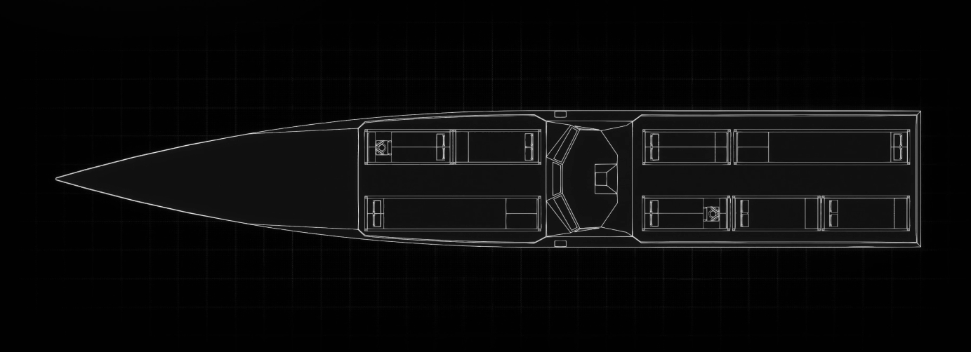 A joint autonomous vessel of Anduril and Hyundai. Photo credits: Anduril