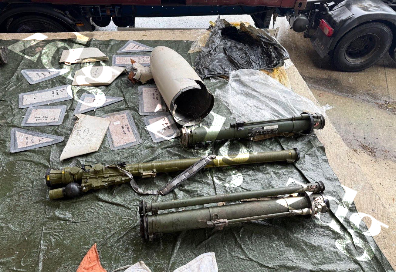 Вилучені російські ПЗРК «Верба» та гранатомети. 20 листопада 2025 року. Фото: Ziarul de Gardă