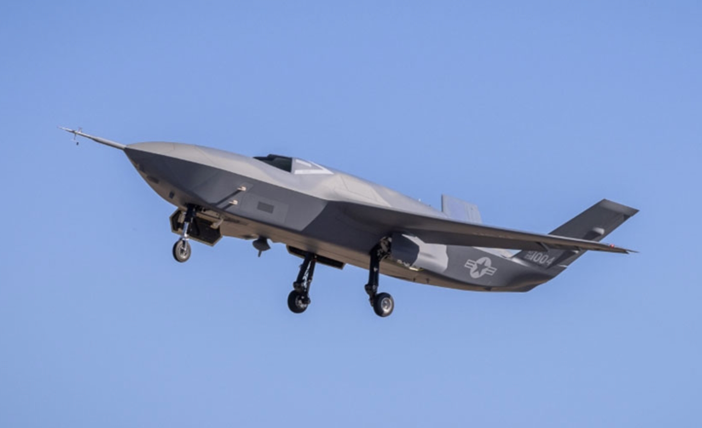 Дрон-винищувач YFQ-42A. Листопад 2025. США. Джерело: General Atomics 