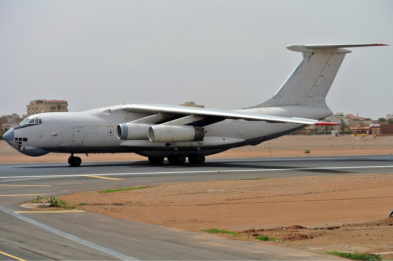 Sudanese Air Force Il-76TD, 2012. Photo credits: UR-SDV/spotters.net.ua