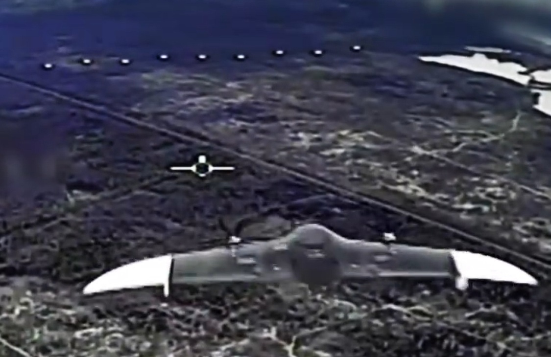 Розвідувальний дрон "Князь Вещий Олег" росіян. Джерело: відео 63 ОМБр