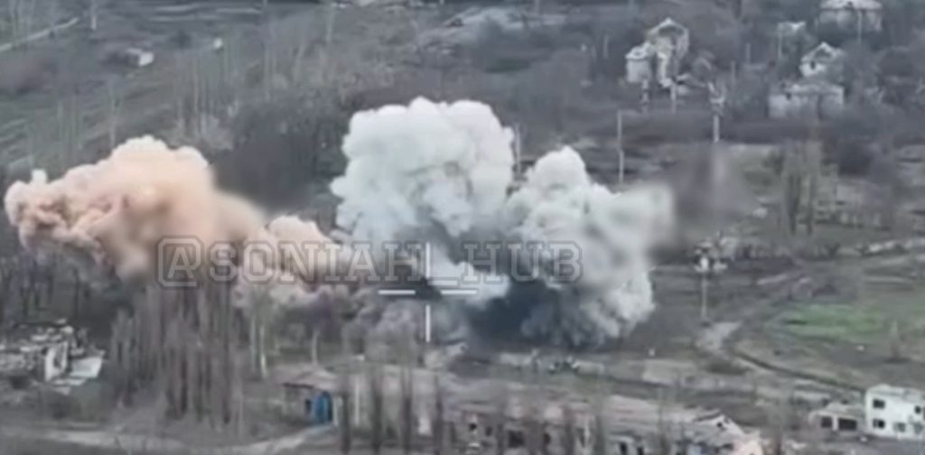 Точний удар Су-27 ліквідував опорну точку ворога. Джерело: Telegram-канал "Соняшник"