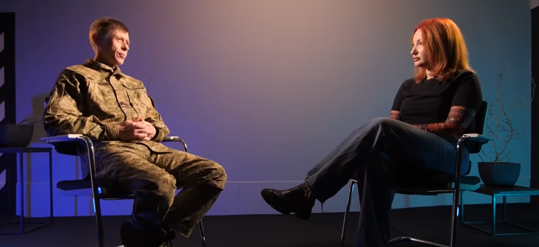 Військовослужбовець 30-ї окремої механізованої бригади Сергій "Вітер" Тищенко під час інтерв'ю ТСН. Джерело: скріншот відео ТСН