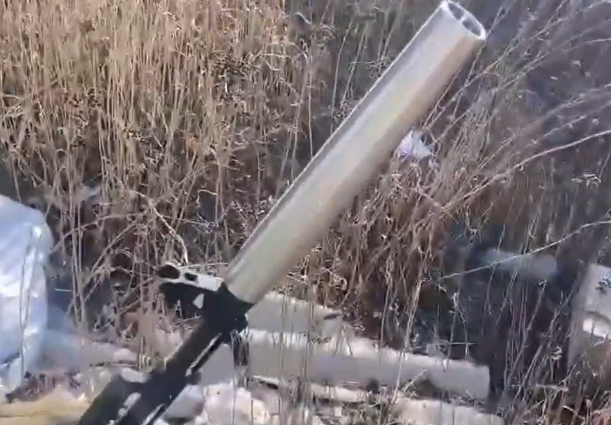 Росіяни тестують імпровізований перехоплювач БПЛА «Drone Buster». Джерело: відео з Х @kamipapa2