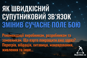 Як швидкісний супутниковий зв’язок змінив сучасне поле бою
