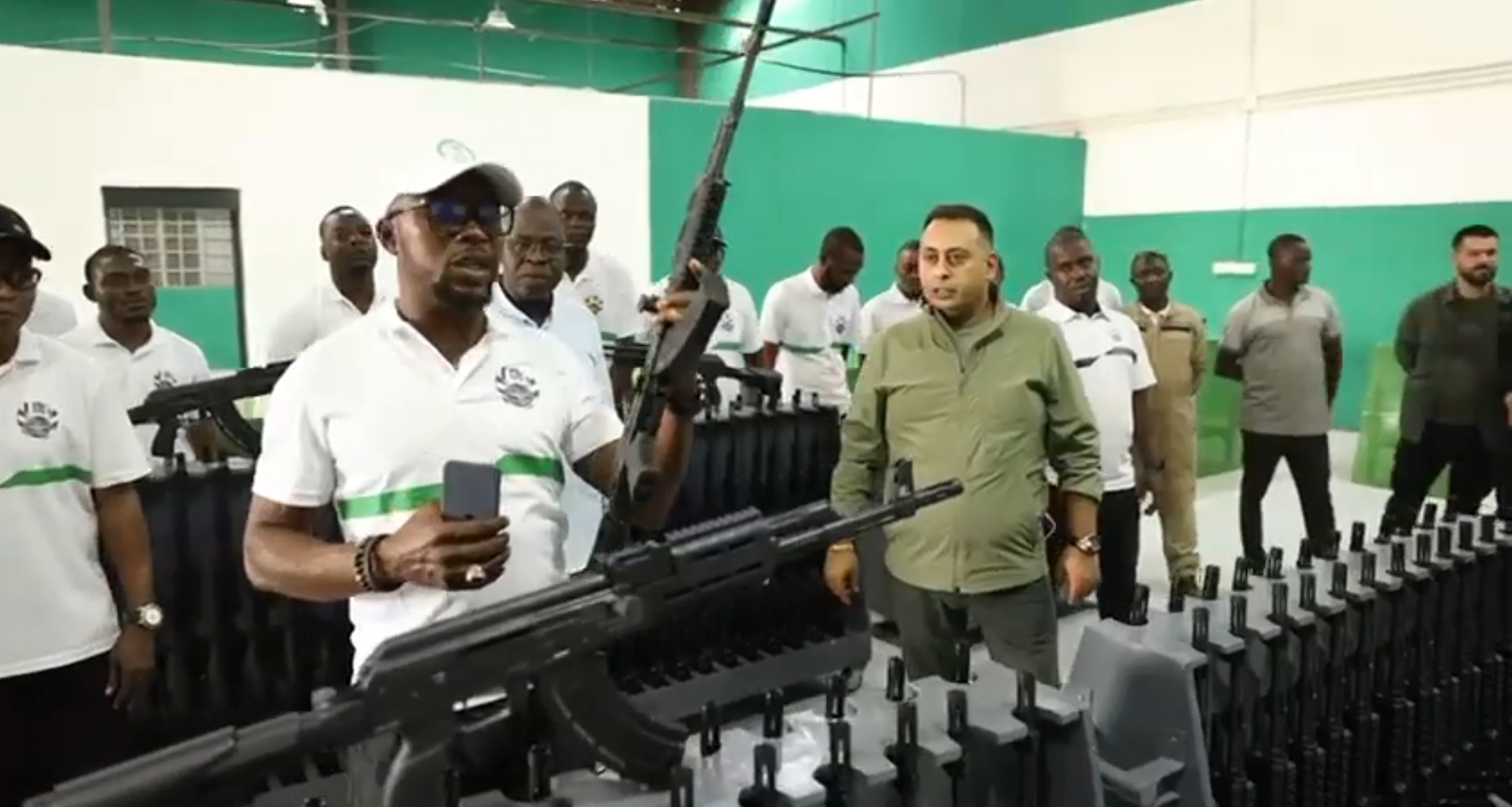 DICON-D7G CEO Osman Chennar during the presentation of the DG-103. Photo credits: The Defense Post