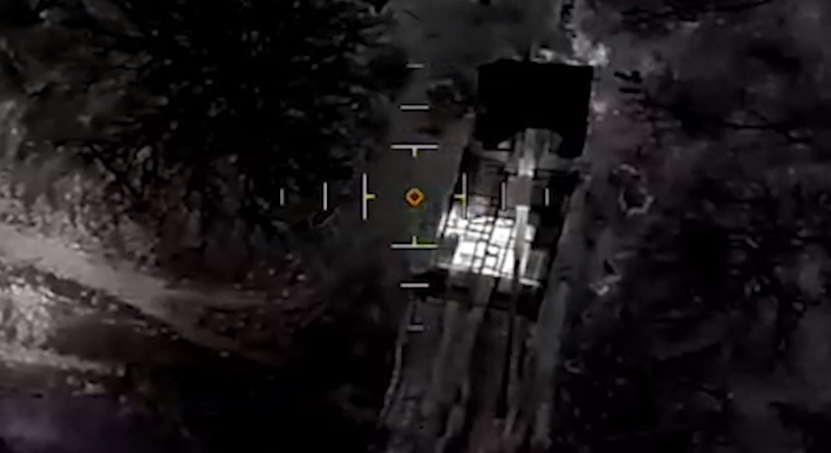 The M1989 Koksan self-propelled howitzer before being hit. Photo credits: NEMESIS