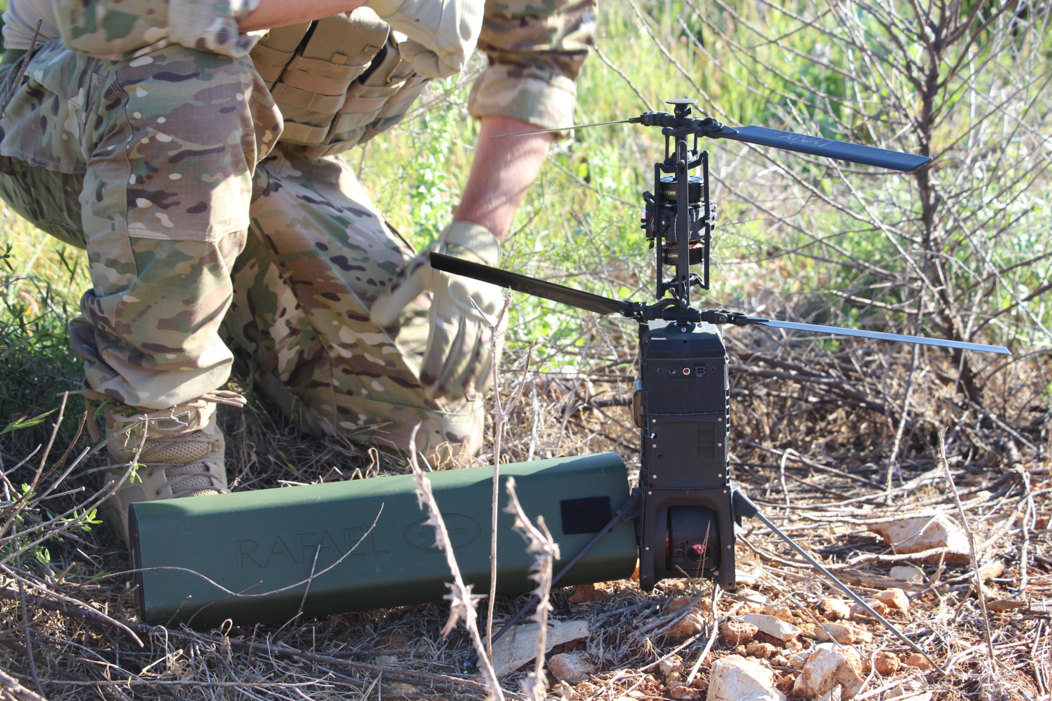 Компанія Rafael представила новий тактичний дрон L-SPIKE 1x