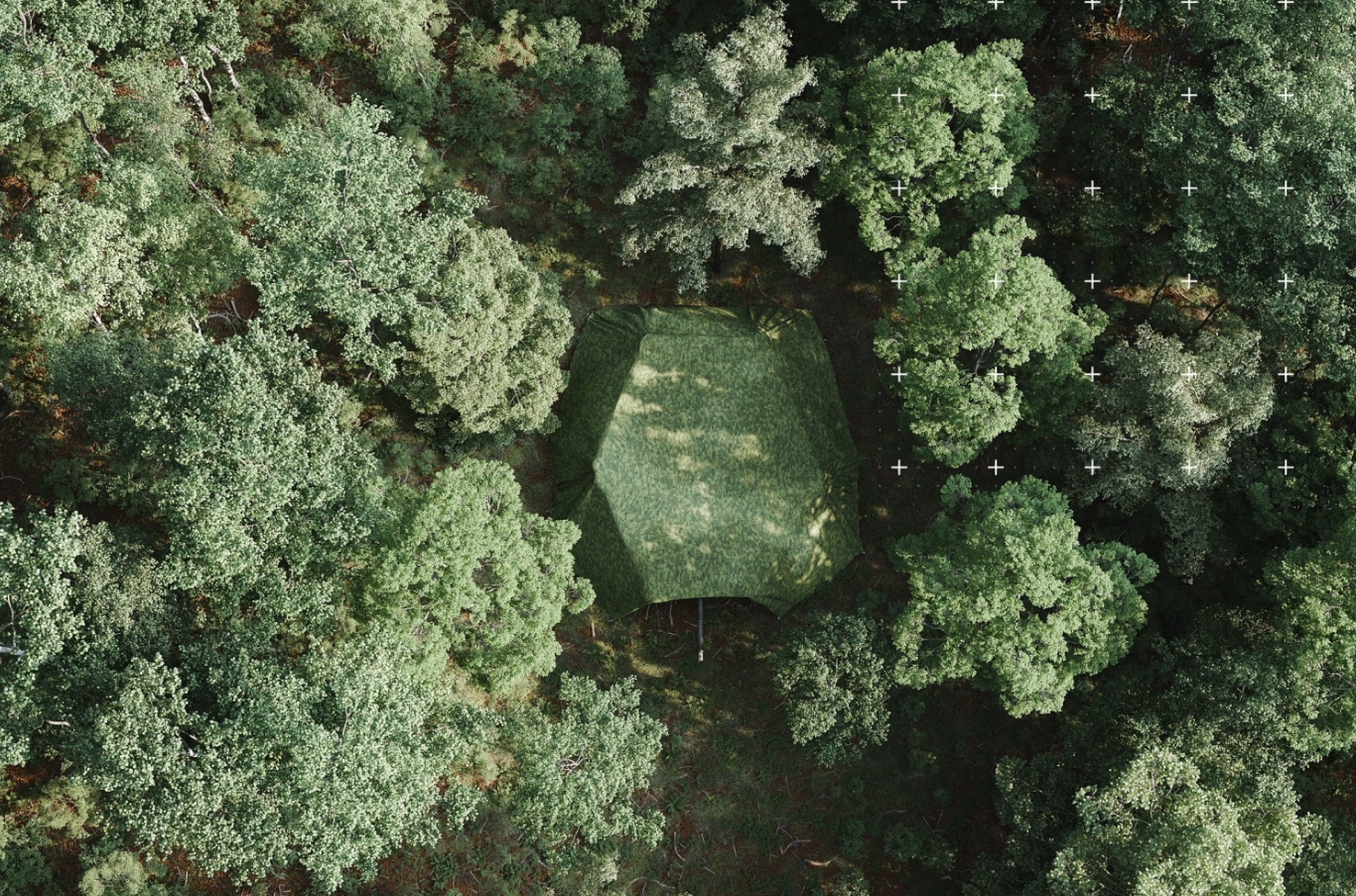 Siocam camouflage net by Sioen