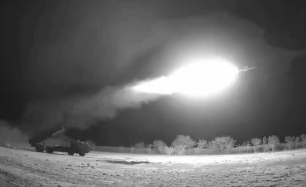 Launcher of Ukrainian Neptune cruise missiles. 14 November 2025. Source: Volodymyr Zelensky.