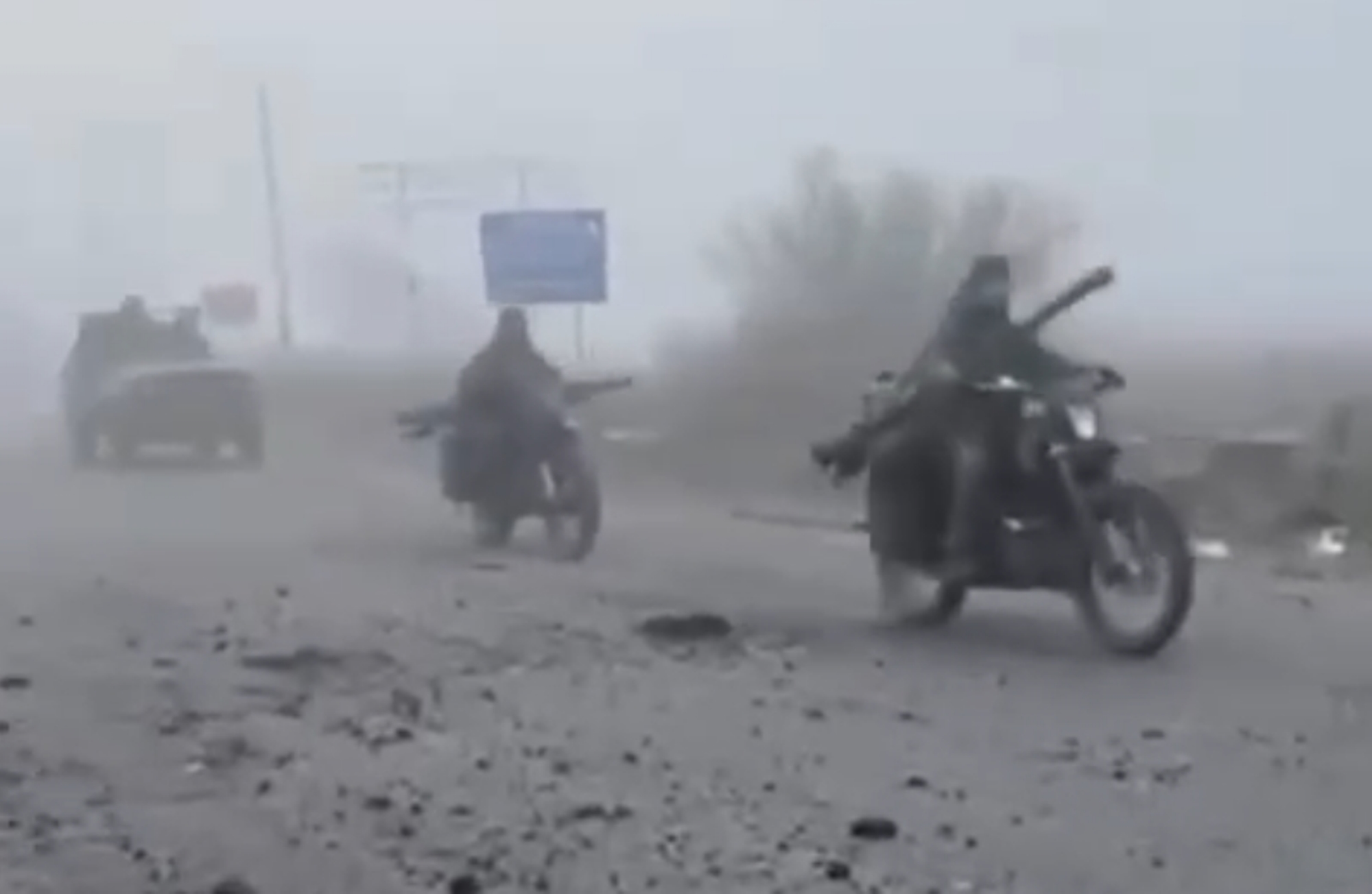 Ukrainian Armed Forces Aircraft Strike Invaders Convoy Entering Pokrovsk