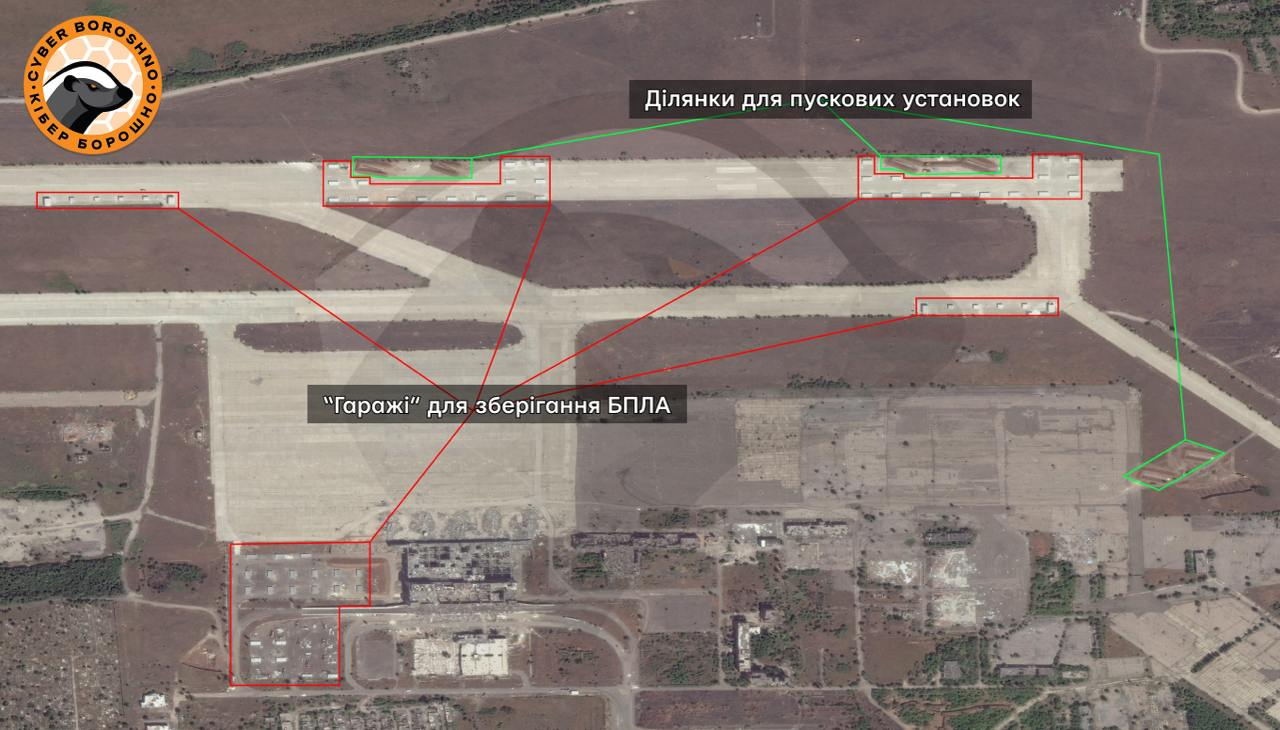 Satellite Images Confirm Destruction of Shahed Warehouses at Donetsk  Airport - Militarnyi